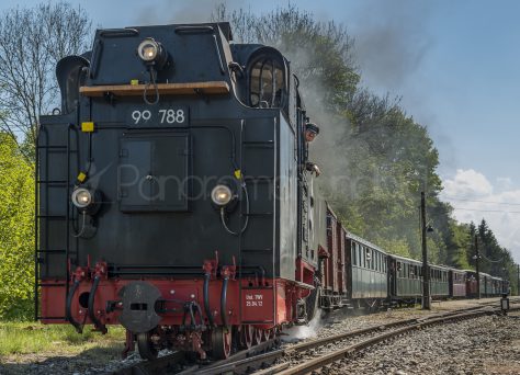 Die Lok Berta, Ausfahrt Warthausen