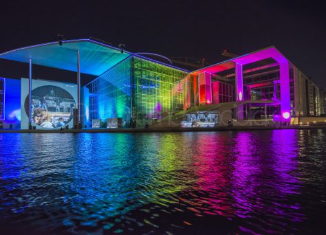 Lichtershow Marie-Elisabeth-Lüders-Haus, Berlin