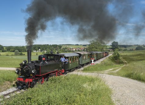 Lok Mallet auf der Öchsle-Bahn, Oberschwaben