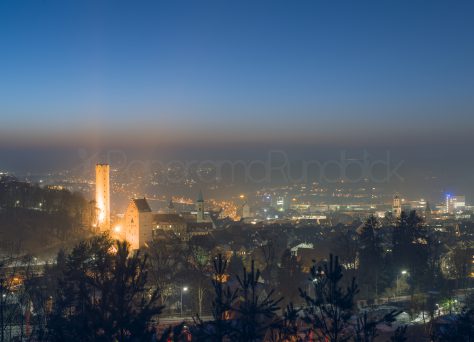 Ravensburg im Abenddunst, Oberschwaben