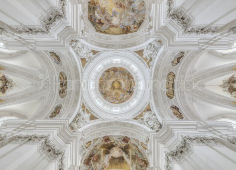 Deckenbemalung Basilika St. Martin, Weingarten